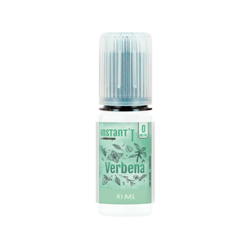 E Liquide Verbena en 10 ml de la gamme Instant Thé de Edenvape | Cigusto | Cigarette electronique, Eliquide