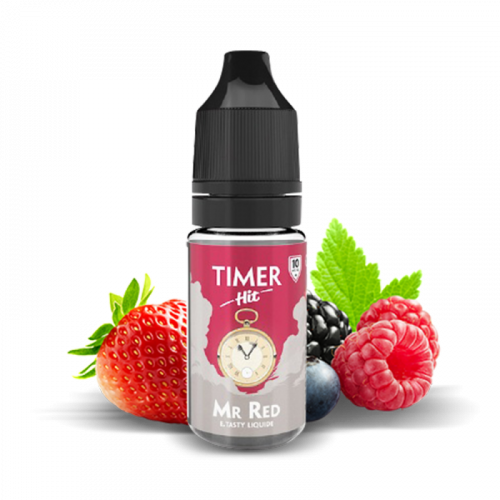 Eliquide Mr Red gamme Timer Hit 10 ml - E TASTY sel de nicotine | Cigusto | Cigarette electronique, Eliquide