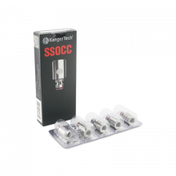 Boite de 5 resistances SSOCC de 0,5 ou 1,2 ou 1.5 Ohm Kangertech | Cigusto | Cigarette electronique, Eliquide