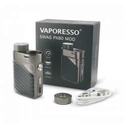 Mod Box SWAG PX80  80 Watts de Vaporesso | Cigusto | Cigarette electronique, Eliquide