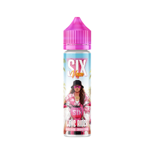 E Liquide LOVE RIDER SIX VAPE 50ml - Double Cerise Bonbons Fruités | Cigusto | Cigarette electronique, Eliquide