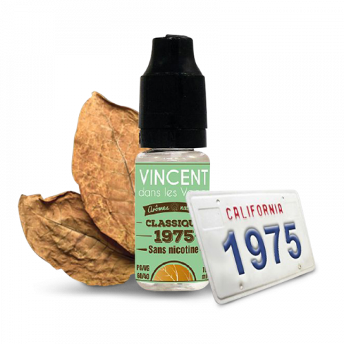 Classic 1975 VDLV  6 mg Classic 60/40  6 mg | Cigusto | Cigarette electronique, Eliquide
