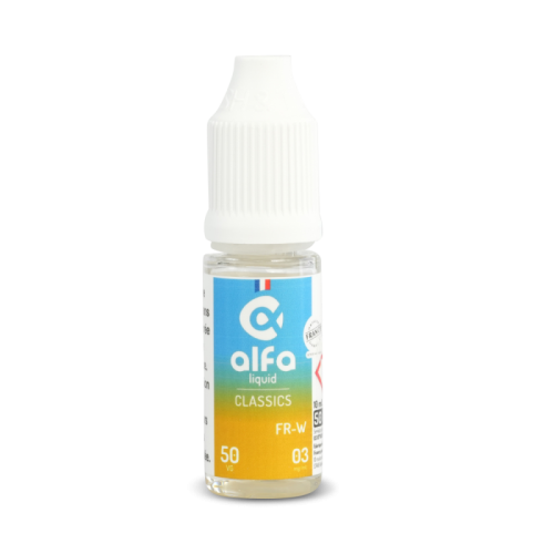 E Liquide FR-W 50/50 10ml Alfaliquid Cigarette electronique | Cigusto | Cigarette electronique, Eliquide