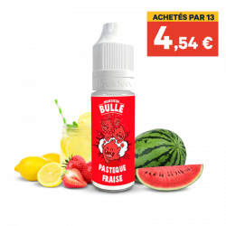 E Liquide Monsieur Bulle Pasteque Fraise Lemonade 10 ML Liquideo | Cigusto | Cigarette electronique, Eliquide