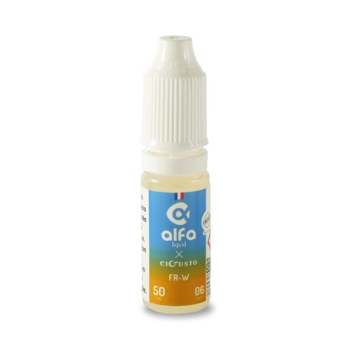 E Liquide FR-W 50/50 10ml Classic fruits à coque Alfaliquid x Cigusto | Cigusto | Cigarette electronique, Eliquide