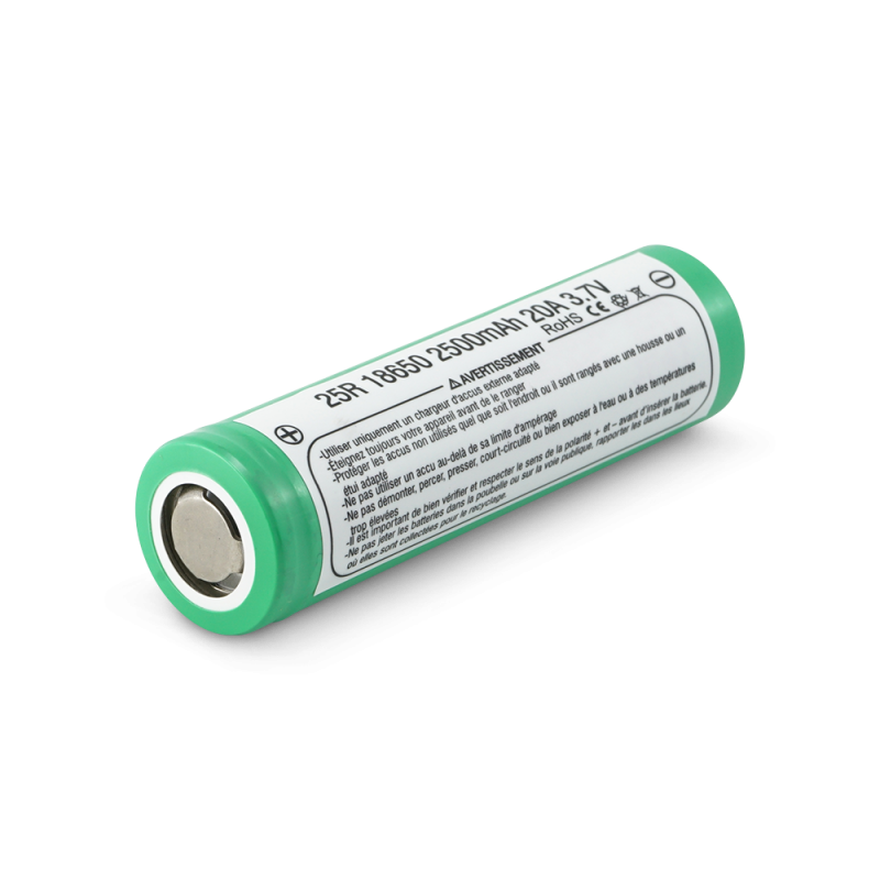 Accu 18650 Samsung, accu Samsung INR 18650 25R 2500 mAh