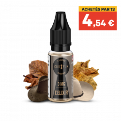 E-liquide l'Elixir Curieux en flacon de 10 ml, e-liquide l'Elixir saveur classic doux | Cigusto | Cigusto | Cigarette electronique, Eliquide