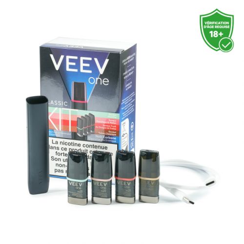 Kit e cigarette Pod VEEV ONE par Veev - Pack Starter|Cigusto | Cigusto | Cigarette electronique, Eliquide