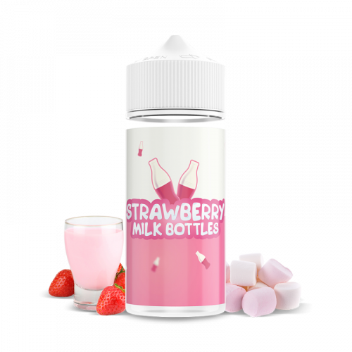 E liquide Strawberry Milk Bottles 100ml - VAPE ROYALE Nicotine 0mg | Cigusto | Cigarette electronique, Eliquide