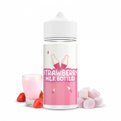 E Liquide STRAWBERRY MILK BOTTLES 100 ml - Vape Royale