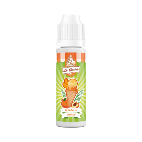 E Liquide en 50 ml Peche Abricot gamme Le glacier par Edenvape | Cigusto | Cigarette electronique, Eliquide