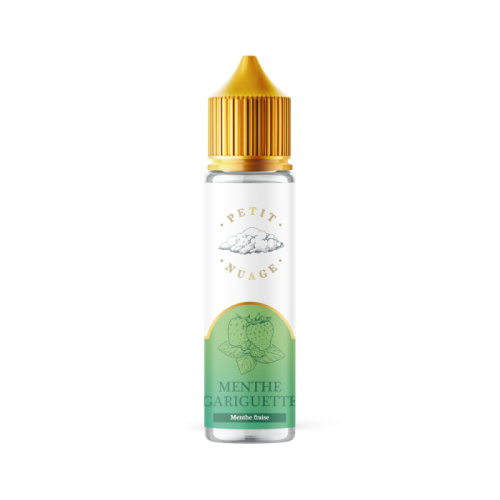 E liquide Menthe Gariguette 60ml - PRETTY CLOUD Nicotine 0mg | Cigusto | Cigarette electronique, Eliquide