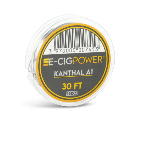 Bobine de fil Kanthal A1 de E-Cig Power, fil Kanthal A1 24, 26 ou 28 gauges | Cigusto | Cigusto | Cigarette electronique, Eliquide