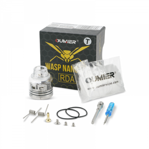 Wasp Nano S RDA - Oumier | Cigusto | Cigarette electronique, Eliquide