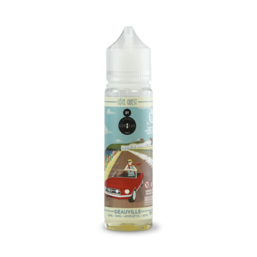 E liquide Deauville Côte Ouest 50ml - CURIEUX Nicotine mg | Cigusto | Cigarette electronique, Eliquide