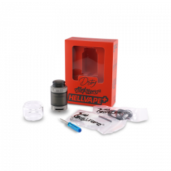 Atomiseur reconstructible Destiny RTA 24 mm - Hellvape | Cigusto | Cigarette electronique, Eliquide