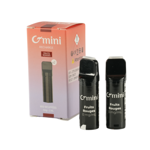 Cartouche pré remplie G Mini eliquide Fruits Rouges avec sdn de Cigusto | Cigusto | Cigarette electronique, Eliquide