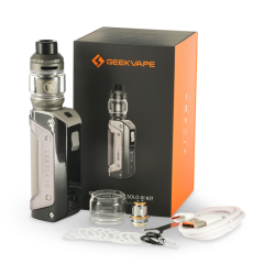 Kit ecigarette AEGIS SOLO 3 simple accu de geekvape chez Cigusto | Cigusto | Cigarette electronique, Eliquide