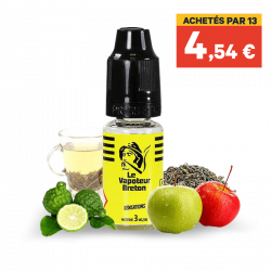 Jaune de Sensations LE VAPOTEUR BRETON  10ml 3 mg Boisson 60/40 Fr | Cigusto | Cigarette electronique, Eliquide