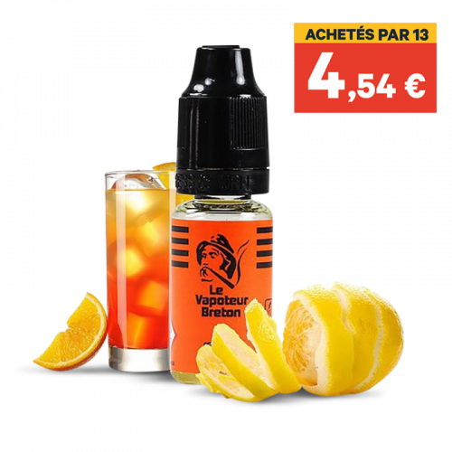 Orange de Sensations LE VAPOTEUR BRETON 12 mg  60/40 France 12 mg | Cigusto | Cigarette electronique, Eliquide
