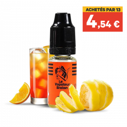 Orange de Sensations LE VAPOTEUR BRETON 12 mg  60/40 France 12 mg | Cigusto | Cigarette electronique, Eliquide