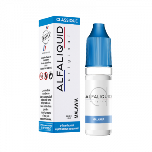 E Liquide pour cigarette electronique 10ml Malawia Alfaliquid | Cigusto | Cigarette electronique, Eliquide