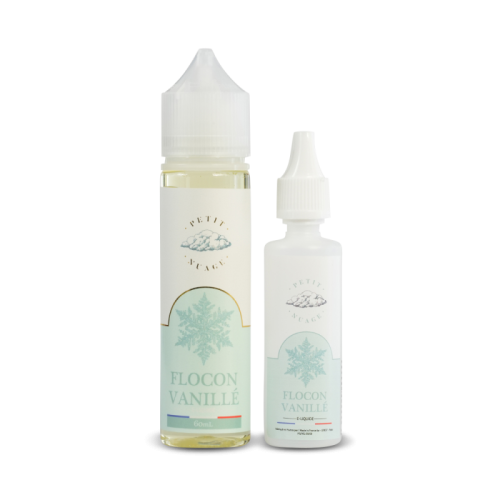 E liquide 60 ml Flocon Vanillé Petit Nuage| Cigusto  | Cigusto | Cigarette electronique, Eliquide