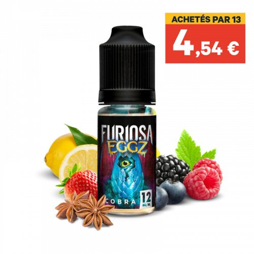 E liquide Eggz Cobra 10 ml - FURIOSA | Cigusto | Cigarette electronique, Eliquide