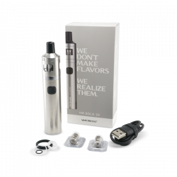 Kit Vaporesso VM Solo 22 : tube à batterie + clearomiseur | Cigusto | Cigarette electronique, Eliquide