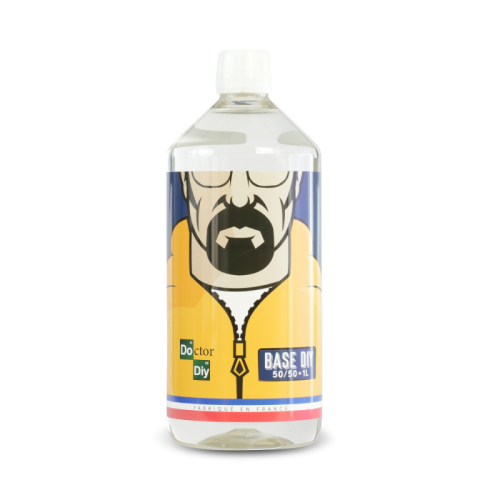 Base DIY 50/50 neutre, base DIY 1 litre 0 mg, e-liquide de base 50/50 Doctor DIY | Cigusto | Cigusto | Cigarette electronique, Eliquide