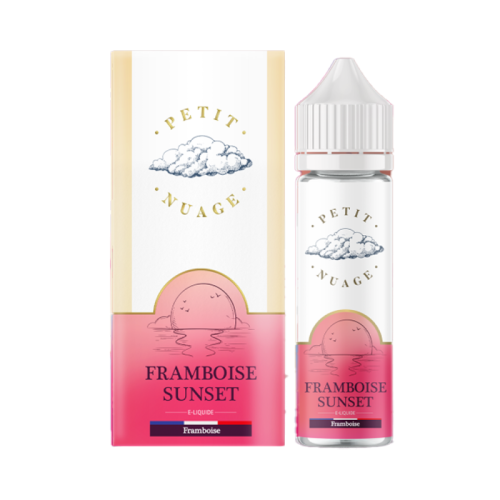 E liquide Fruité Framboise Sunset  60 ml Petit Nuage | Cigusto  | Cigusto | Cigarette electronique, Eliquide