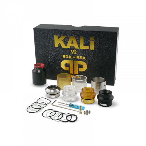 Dripper Kali V2 - QP Design | Cigusto | Cigarette electronique, Eliquide