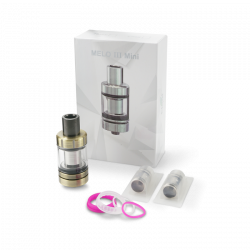 Atomiseur MINI MELO 3 - ELEAF Argent | Cigusto | Cigarette electronique, Eliquide