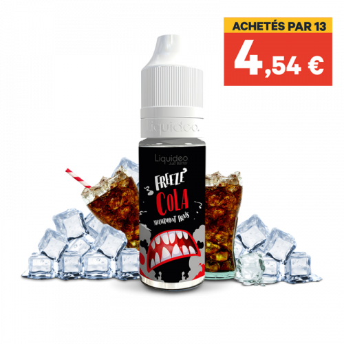 E Liquide Freeze Cola 10 ML Liquideo - E-liquide Cola | Cigusto | Cigarette electronique, Eliquide