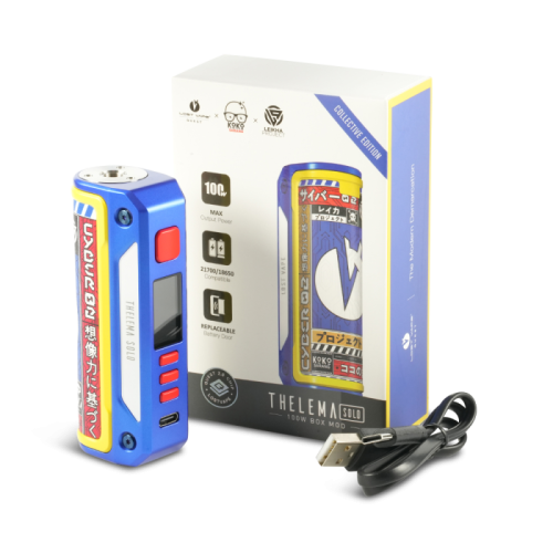 Box Thelema Solo 100W Lost Vape, simple accu 21700 | Cigusto | Cigusto | Cigarette electronique, Eliquide