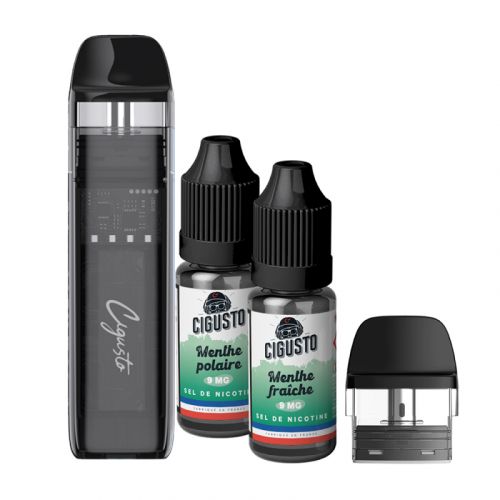 Pack Ecigarette Limpid Cigusto Dovpo Mentholé | Cigusto | Cigarette electronique, Eliquide