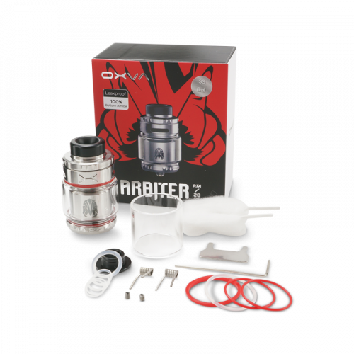 Atomiseur reconstructible Arbiter RTA 28 mm - Oxva | Cigusto | Cigarette electronique, Eliquide