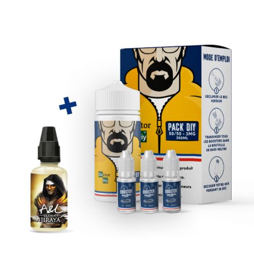 Pack DIY Jiraya 230 ml 50/50 - Doctor DIY| Cigusto | Cigusto | Cigarette electronique, Eliquide