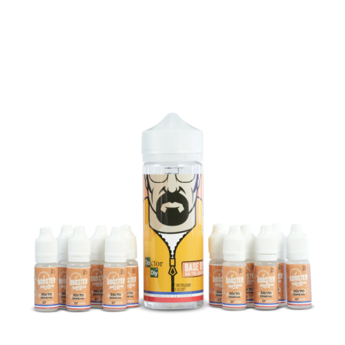 Pack Doctor DIY 200 ml | pg/vg 30/70 | 4 taux de nicotine | Cigusto | Cigarette electronique, Eliquide