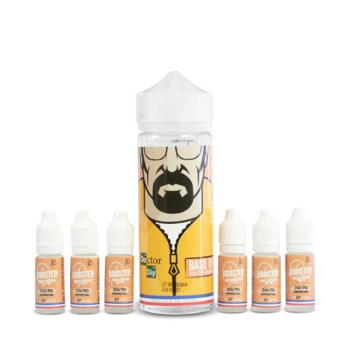 Pack Doctor DIY 200 ml | pg/vg 30/70 | 4 taux de nicotine | Cigusto | Cigarette electronique, Eliquide