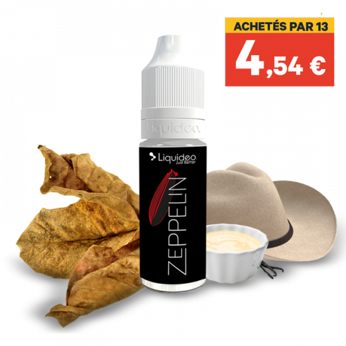 E Liquide Zeppelin Dandy 10 ML Liquideo | Cigusto | Cigarette electronique, Eliquide