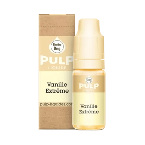 E liquide Vanille extrême par Pulp pour cigarette électronique | Cigusto | Cigarette electronique, Eliquide