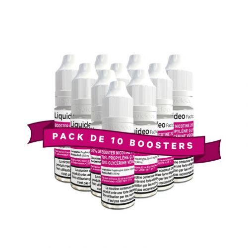 Booster eliquide Liquideo  20mg/ml 70/30 taux de PG/VG | Cigusto | Cigarette electronique, Eliquide