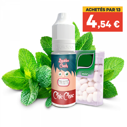 E Liquide Chic Chac Tentation 10 ML Liquideo | Cigusto | Cigarette electronique, Eliquide