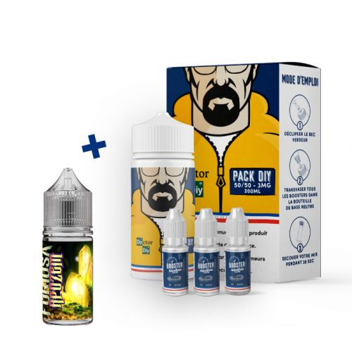 Pack DIY Amber 230 ml 50/50 - Doctor DIY | Cigusto | Cigusto | Cigarette electronique, Eliquide
