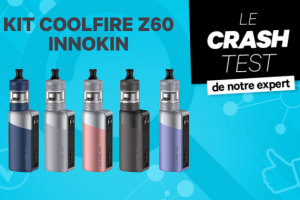 La cigarette électronique Coolfire Z60 : la polyvalente de la vape !