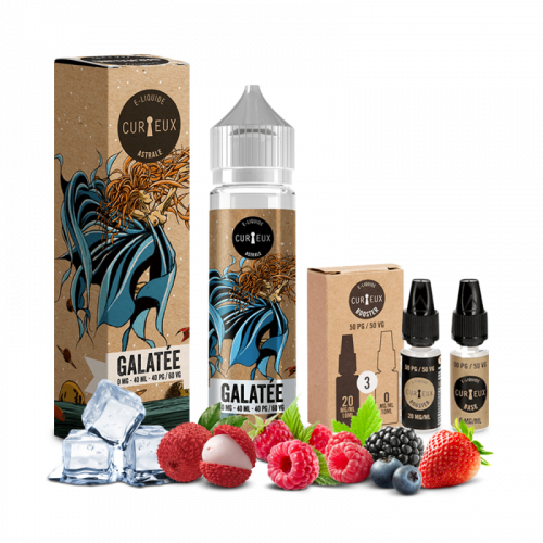 E liquide France Galatée Astrale 40 ml - CURIEUX Nicotine 0mg | Cigusto | Cigarette electronique, Eliquide