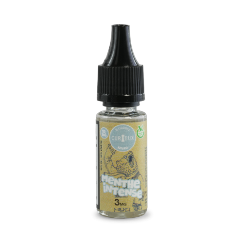 E liquide  Menthe Intense Natural 10 ml - CURIEUX | Cigusto | Cigarette electronique, Eliquide