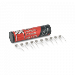 Clapton coil Ni80 26GA+38GA Fumytech pour atomiseur RTA RDA | Cigusto | Cigarette electronique, Eliquide