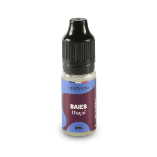 E Liquide Baie Açaï en 10ml - Nicotine personnalisable Cigusto | Cigusto | Cigarette electronique, Eliquide